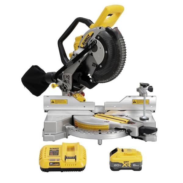 20V MAX XR Lithium-Ion Cordless 10 in. Double Bevel Miter Saw