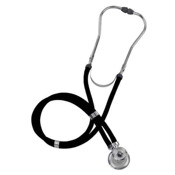 MABIS Legacy Sprague Rappaport-Type Adult Stethoscope in Black