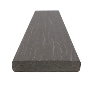 Vision CoolDeck Cathedral Stone 1 in. x 5.4 in. x 20 ft. Solid Edge Capped Composite Decking 10-Piece H-Pack