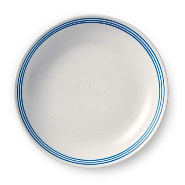 Dockside 36 fl. oz. Blue Stoneware Soup Bowl (Set of 4)