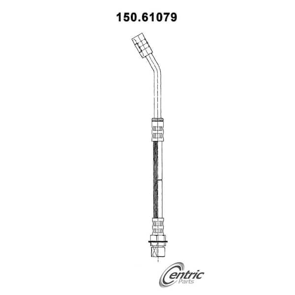 Centric Parts Brake Hydraulic Hose 2000 Ford Mustang
