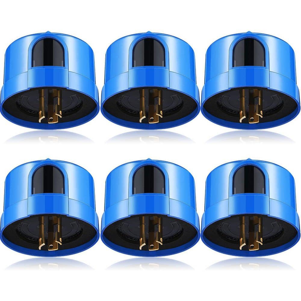 120V-277V Volt 6 Pieces Photocell Sensor Dusk to Dawn Lumen Twist Lock Outdoor Light Control price history on PriceWatchPro