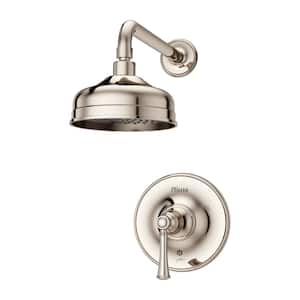 Tisbury 1-Handle Shower Only Faucet Trim Kit in Polished Nickel (Valve Not Included)