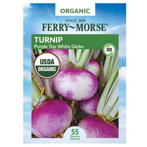 Organic Turnip Purple Top Vegetable Seed