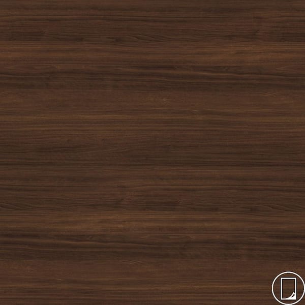 Wilsonart 5 ft. x 8 ft. Laminate Sheet in RE-COVER Columbian Walnut with Premium Textured Gloss Finish