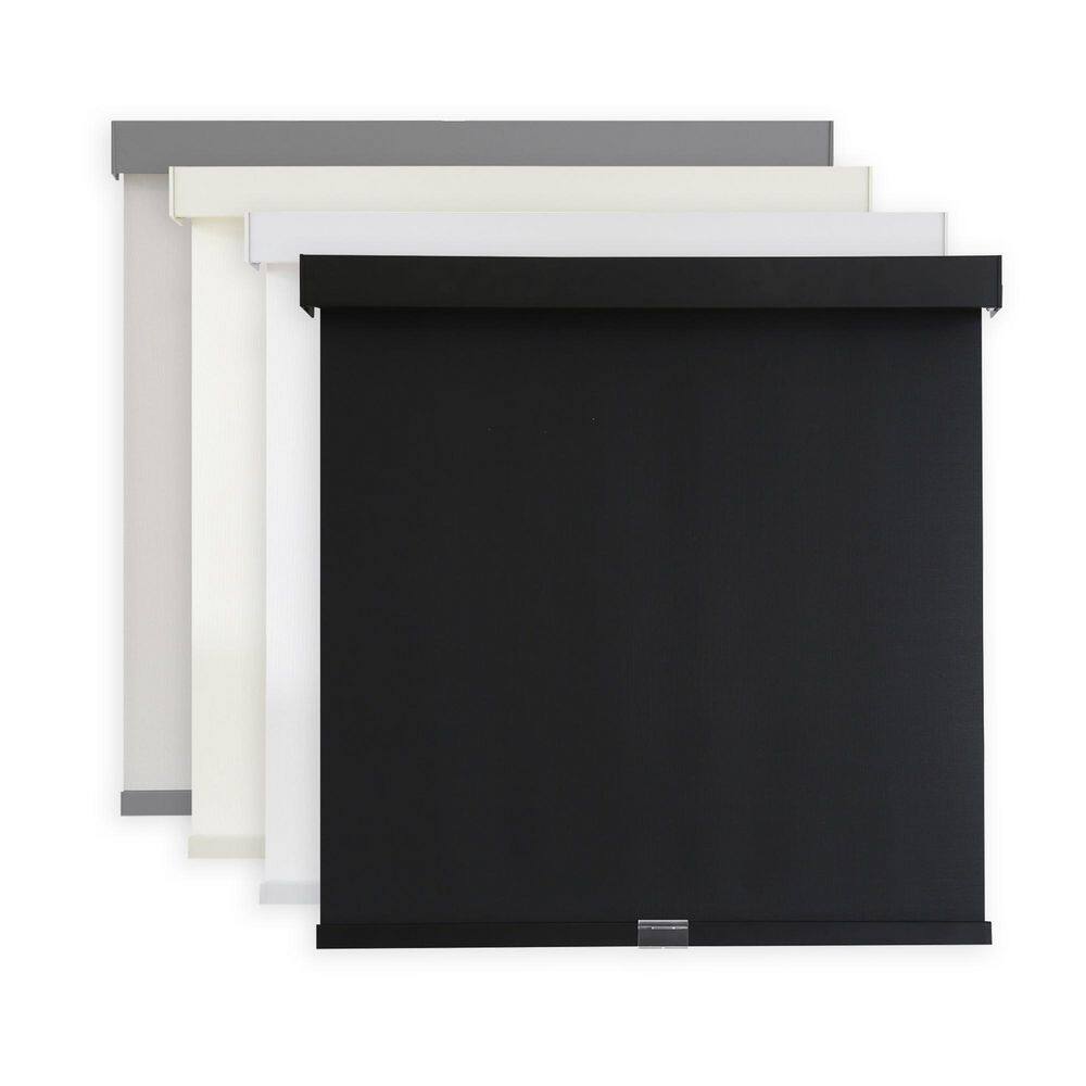 Cordless Light Filtering Roller Shade, 99% Blackout Solar Shades, UV Protection, Polyester, Black, 22 in. W x 72 in. L price history on PriceWatchPro