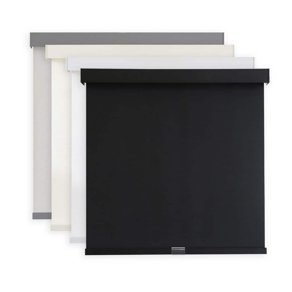 Cordless Light Filtering Roller Shade, 99% Blackout Solar Shades, UV Protection, Polyester, Black, 34 in. W x 72 in. L price history on PriceWatchPro