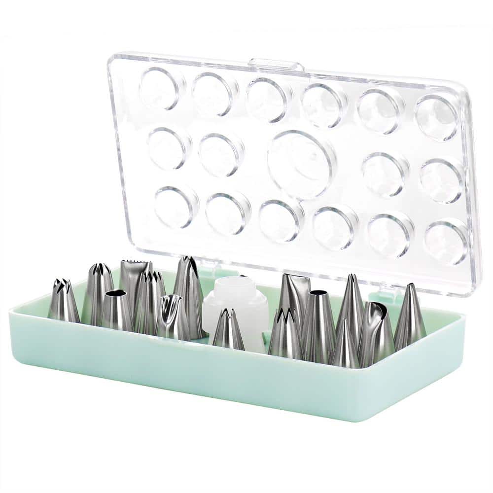 Stainless Steel Cake Decorating Nozzles 16-Piece Set