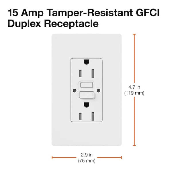 Sienna Lutron SCR-20-GFST-SI 20-Amp Tamper Resistant Self-Testing Receptacle Sienna Lutron SCR-20-GFST-SI 20-Amp Tamper Resistant Self-Testing Receptacle
