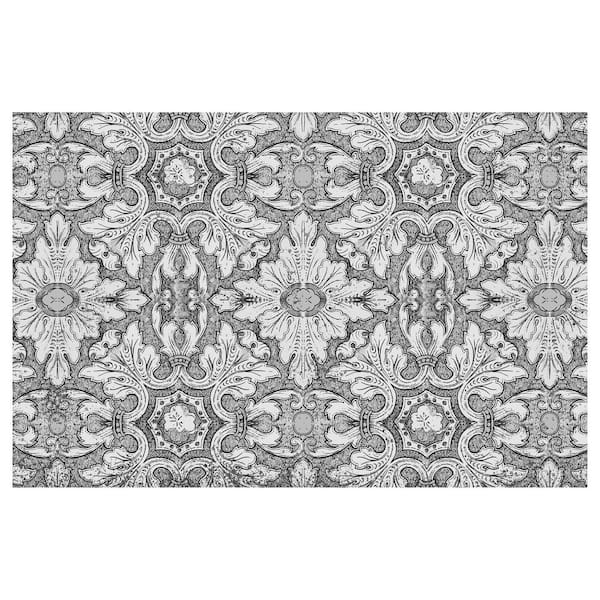 Bungalow Flooring FlorArt 22 in. x 34 in. Cresent City Indoor Low Profile Decorative Kitchen Mat