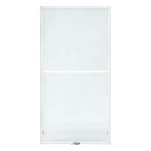 19-7/8 in. x 34-27/32 in. 200 and 400 Series White Aluminum Double-Hung TruScene Window Screen