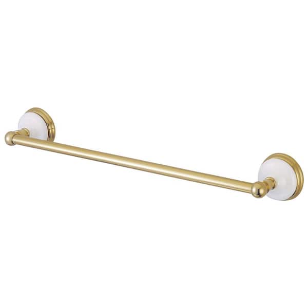 Kingston Brass Victorian 18 in. Wall Mount Towel Bar in Polished Brass