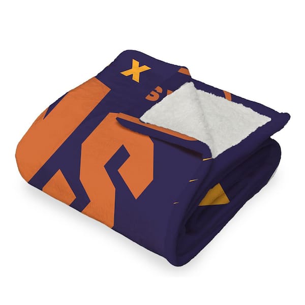 THE NORTHWEST GROUP NBA Suns High Block Silk Touch Multicolor Sherpa Throw Blanket