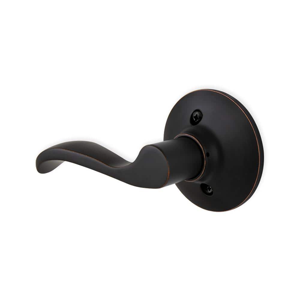 Naples Aged Bronze Left Hand Dummy Door Lever