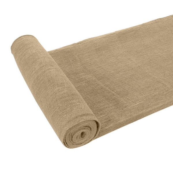 OriginA 40 in. x 60 ft. Burlap Fabric Roll Tree Wrap Rolls for Weed Barrier Birthday, Christmas Decorations