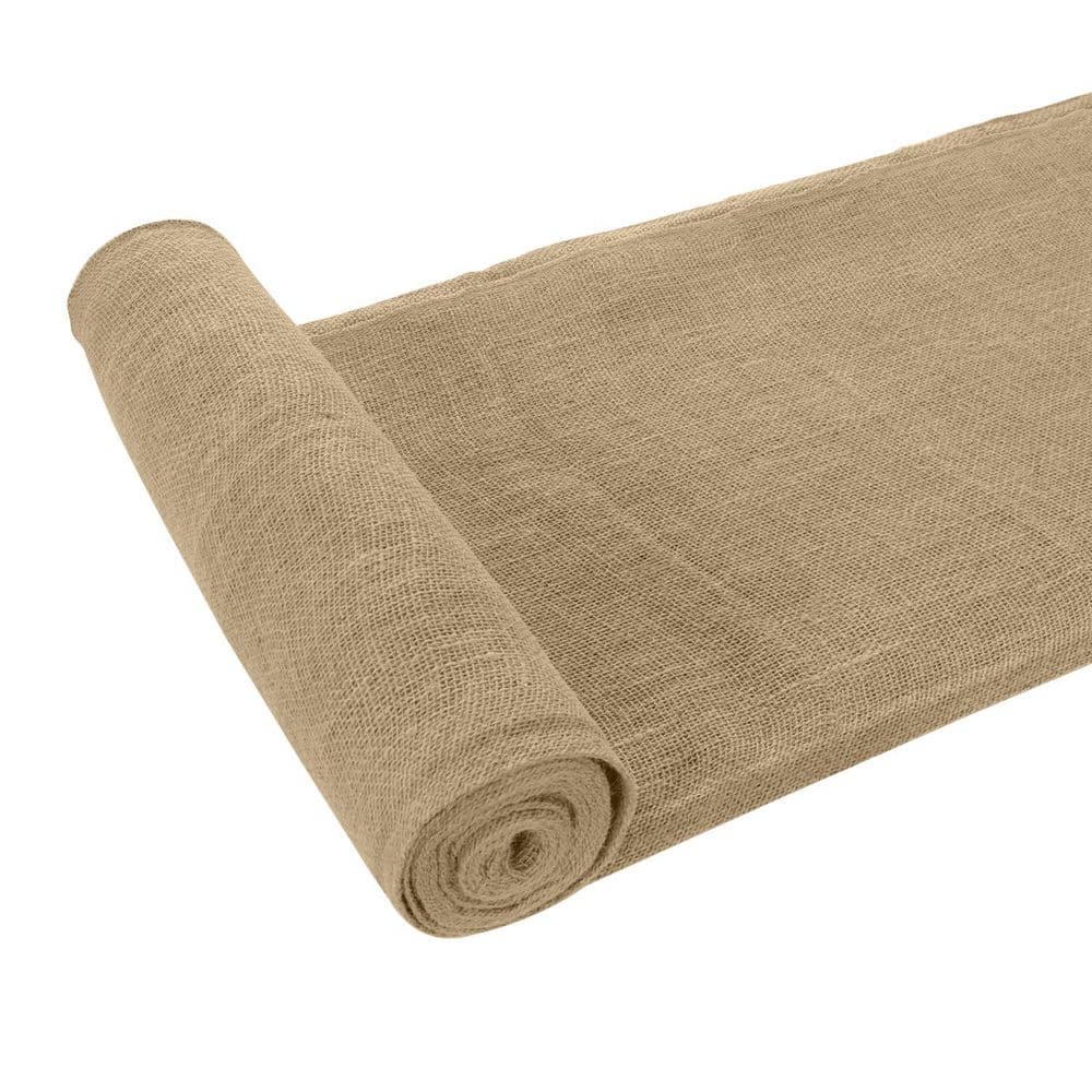 62 in. x 10 ft. Gardening Burlap Roll-Natural Burlap Fabric for Weed Barrier, Tree Wrap Burlap, Rustic Party Decor price history on PriceWatchPro