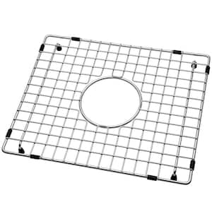 16.54-in x 14.57-in Center Drain Heavy-Duty Stainless Steel Sink Protector SVH1715C