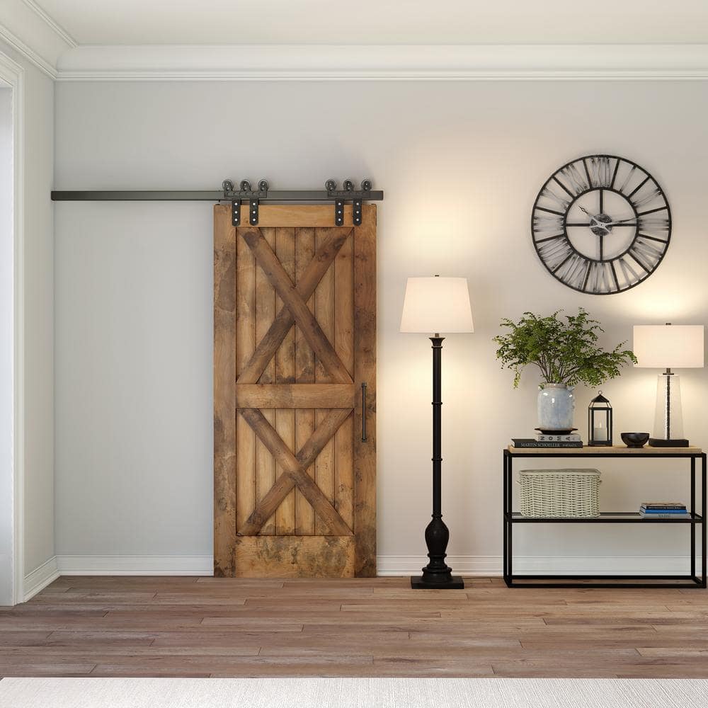Arcadian Bronze Arc Floor Lamp with Empire Shade