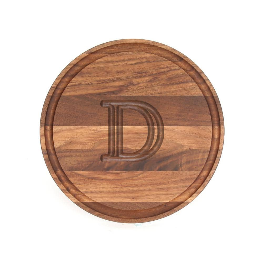 BigWood Boards Round Walnut Cheese Board D