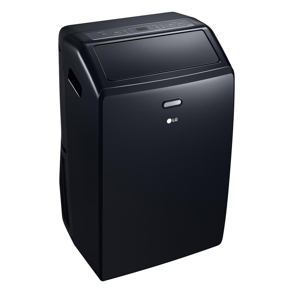 LG 10,000 BTU Black Portable Air Conditioner with WiFi and Remote