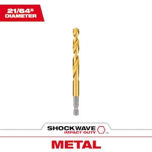 Shockwave 21/64 in. Titanium Drill Bit