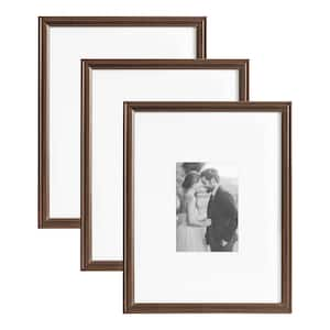 Adlynn 11 in. x 14 in. Bronze Picture Frame (Set of 3)