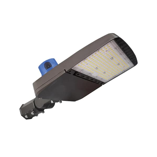 BEYOND LED TECHNOLOGY Blue 150 Watt Equivalent Integrated LED Bronze Area Light 5000 K