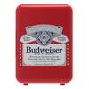 Unbranded 6.85 in., 3 cu. ft., 6 Can, Retro Mini Refrigerator, Bud Themed in Red White and Blue, without Freezer MIS135BUD-B