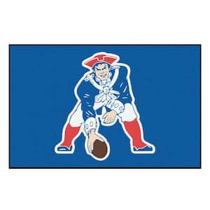 Blue 1 ft. 7 in. x 2 ft. 6 in. New England Patriots Vintage Starter Mat Area Rug