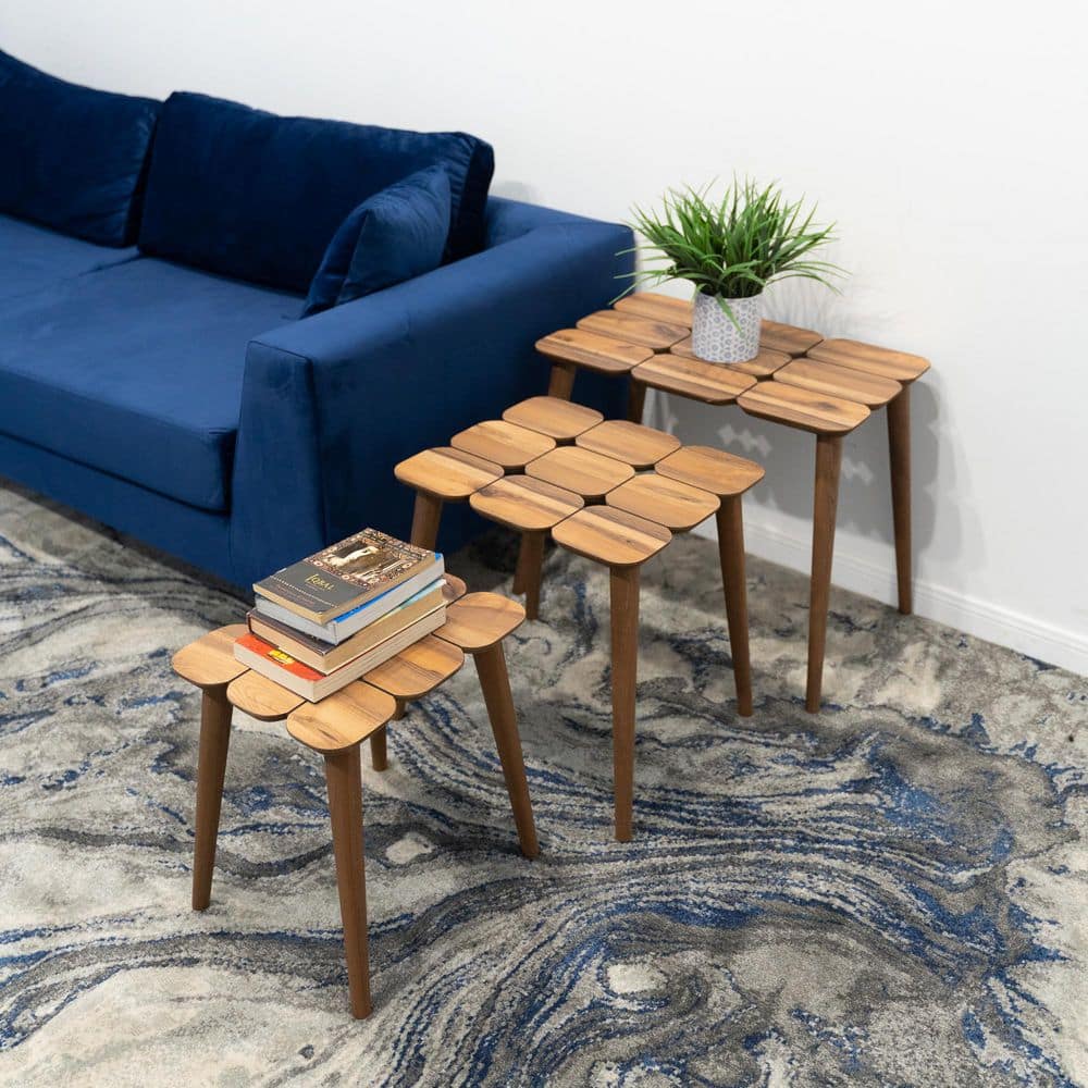 Ashcroft Furniture Co Page Mid Century Modern MDF Nesting
