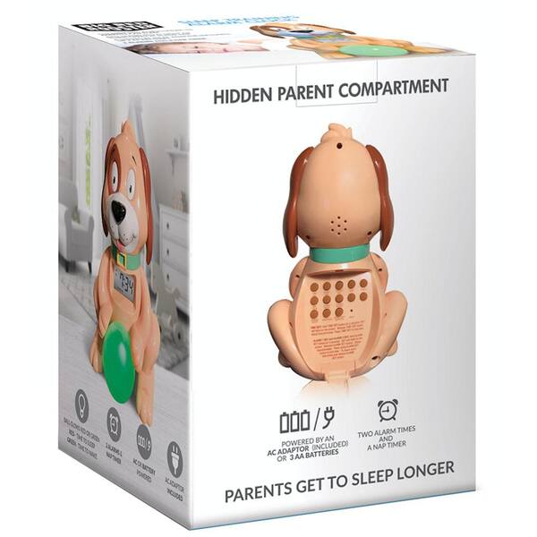 Big Red Rooster BRRC105 Kids Sleep Training Alarm Clock AC/DC Puppy Dog Electric 