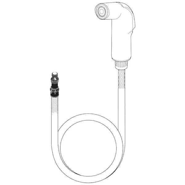 Delta Classic Spray, Hose and Diverter Assembly in StainlessRP60097SS