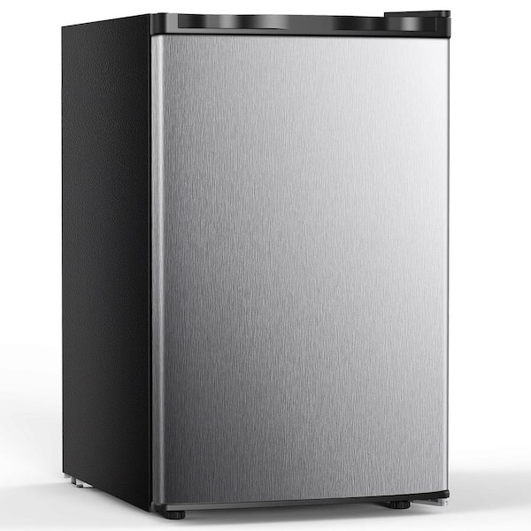 20 in. W 3.0 cu. ft. Manual Defrost Garage Ready Mini Upright Freezer in Stainless Silver