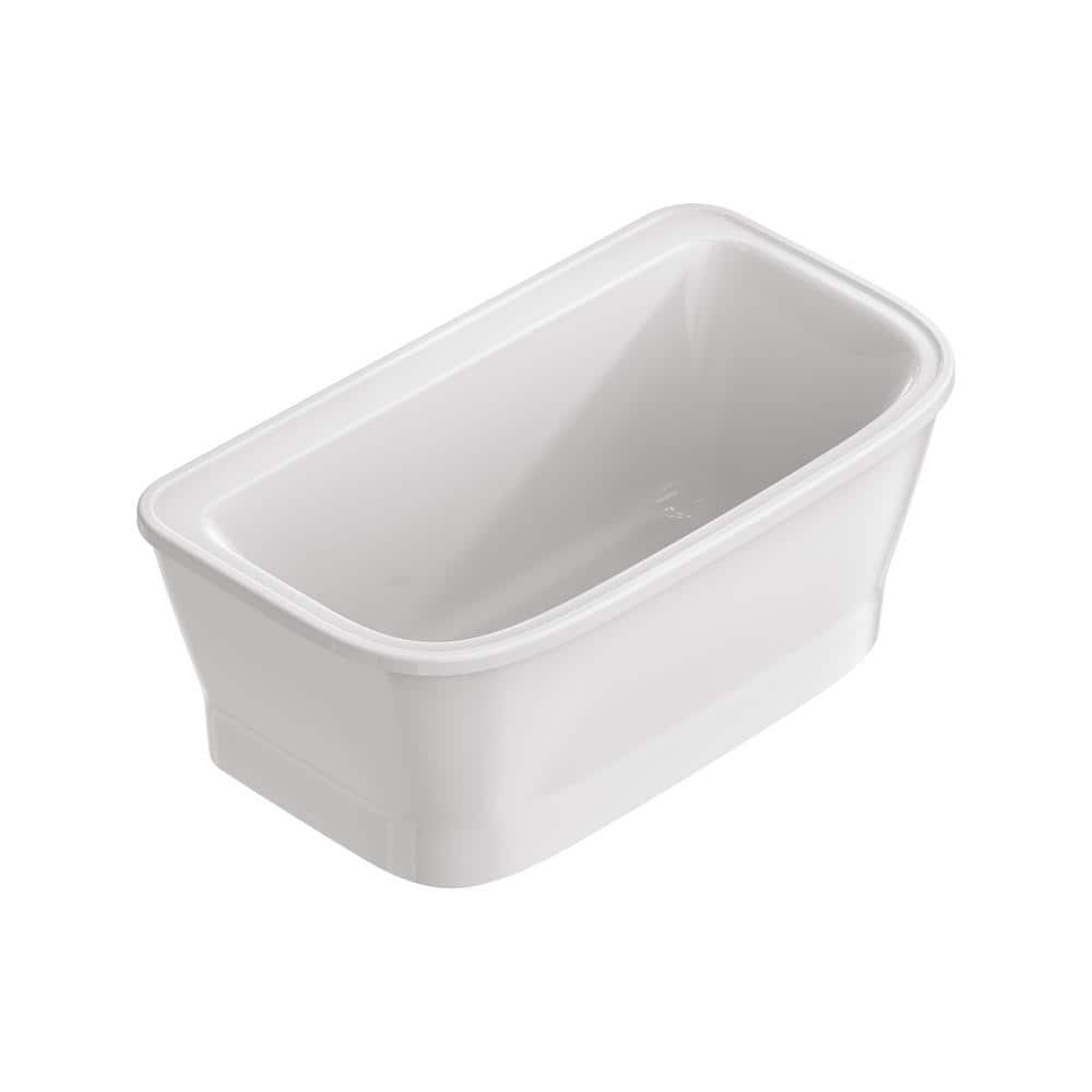 Aspirations 60'' White Acrylic Freestanding Bathtub