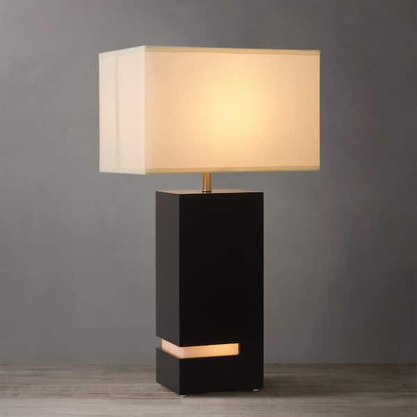 NOVA of California 26 in. Zen Standing Table Lamp - Dark Brown