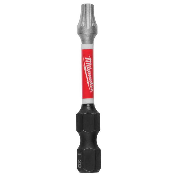 dora/B22-2/ Milwaukee SHOCKWAVE Impact Duty 2 in. T20 Torx Alloy Steel