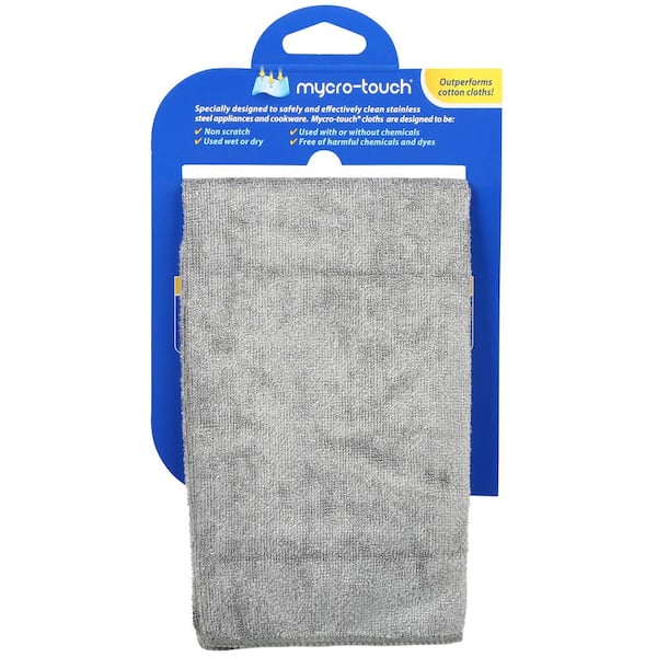 Quickie Stainless Steel Microfiber Cloth 471372 - The Home Depot