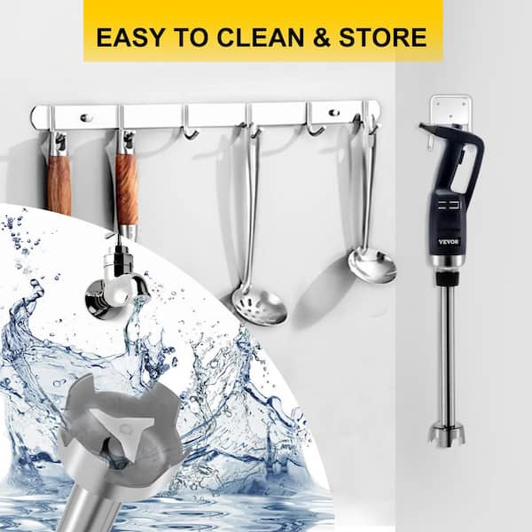 VEVOR Commercial Immersion Blender Commercial Hand Mixer Variable Speed