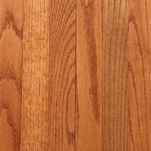 Take Home Sample - Gunstock Oak Solid Hardwood Flooring - 5 in. x 7 in.