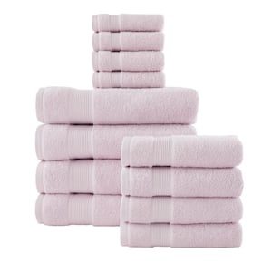HygroCotton Wisteria Purple 12-Piece Bath Towel Set