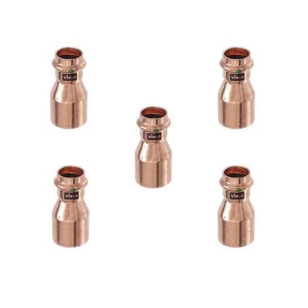 thumbnail image 2 of Viega Gunmetal Red Brass Screw Fittings – 3/8 To 1-1/4 Inch – Choose Size, Best Price 2 of 6