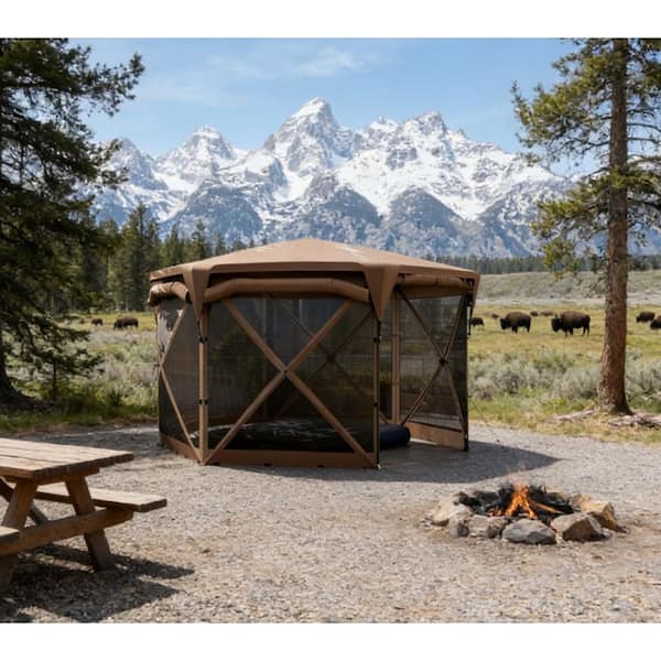 ポータブルテント 11 ft. x 11 ft. Outdoor Portable Pop Up Gazebo Tent with Removable
