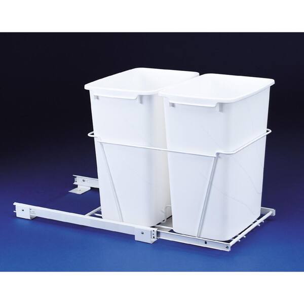 Rev A Shelf RV-18-PB-2-S WASTE PULLOUT with RV-DM-KIT DOOR MOUNT KIT 