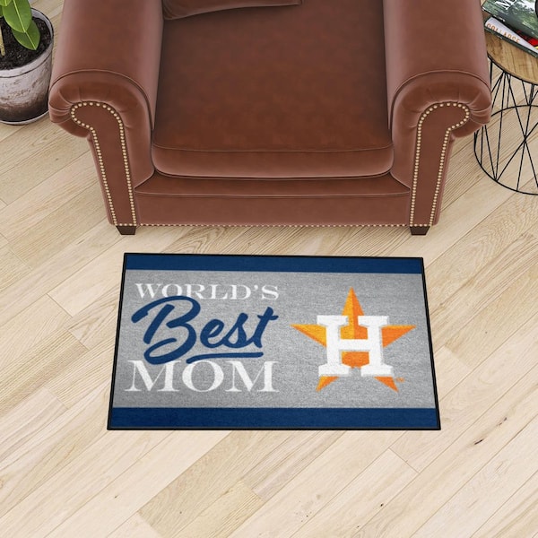 FANMATS Houston Astros 2022 MLB World Series Champions Blue 2 ft. x 3 ft.  Starter Mat Area Rug 34275 - The Home Depot