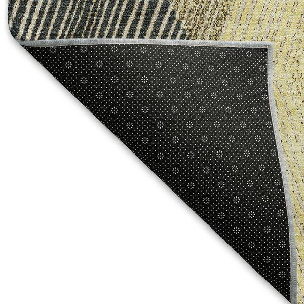 mocha　0527 Addison Rugs Mayfield Premium Machine Washable Abstract