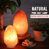 WBM Himalayan 6.75 in. Ionic Crystal Natural Salt 9-11 lbs. Tall Basket  Lamp 1301B - The Home Depot