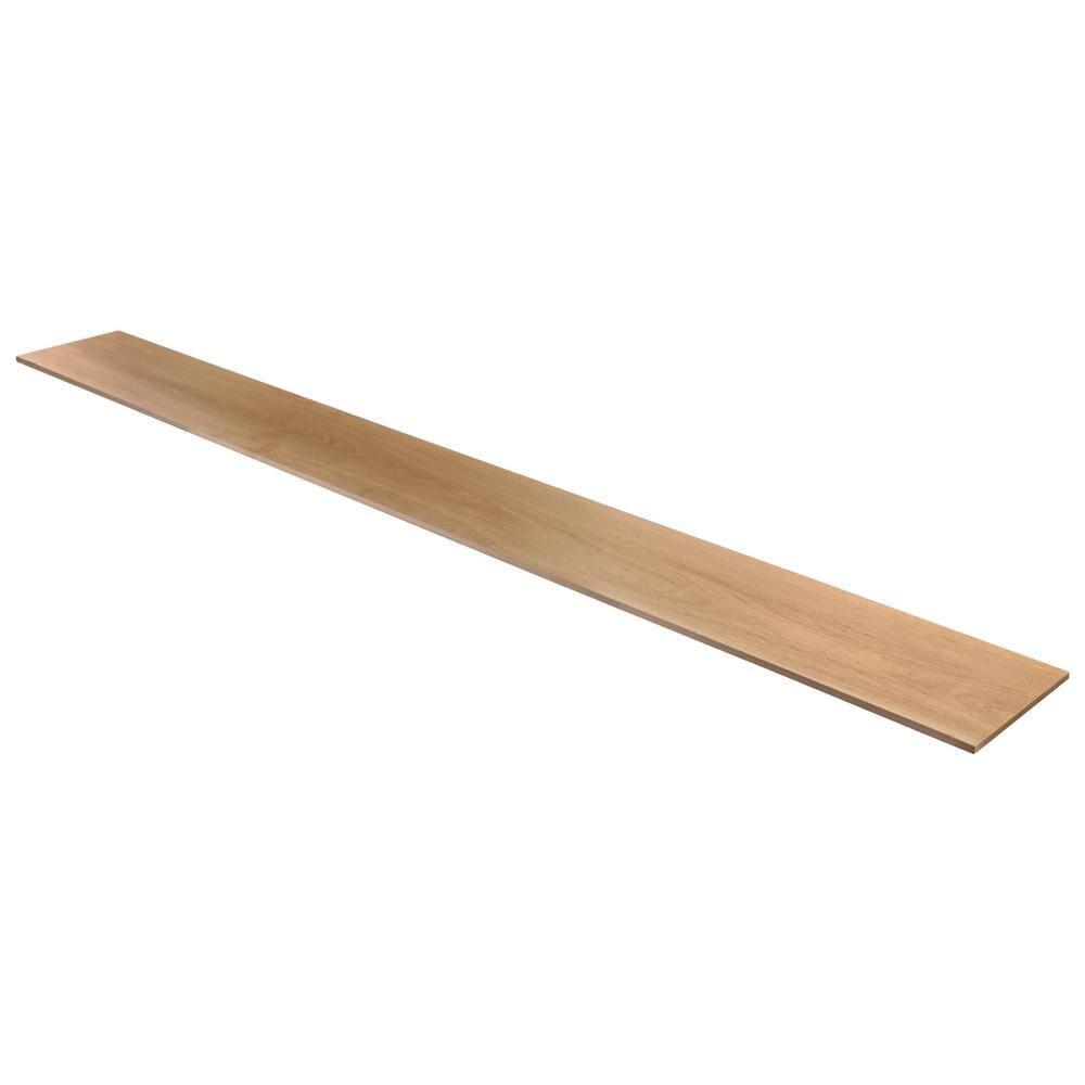 Pale Wood Look Matte Large Format Porcelain Tile