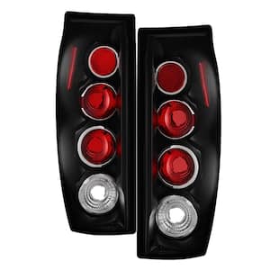 Chevy Avalanche 02-06 Euro Style Tail Lights - Black
