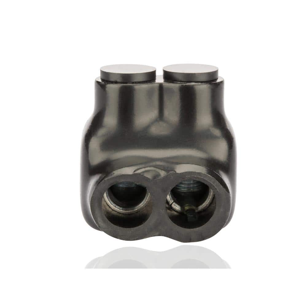 Black Plastisol Insulated Tap Connector for Copper and Aluminum Wires