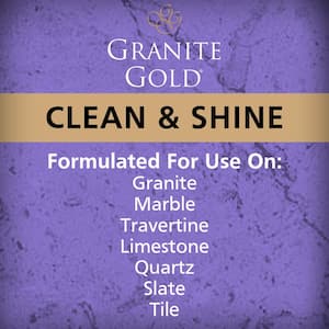 24 oz. Clean and Shine Spray Countertop Cleaner and Polish for Granite, Marble, Quartz and More